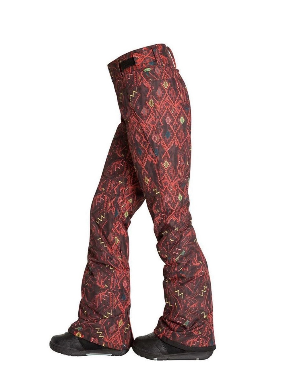 Billabong Malla Magic Ethnic women’s Snow Pants in a multi-colored Sz Medium